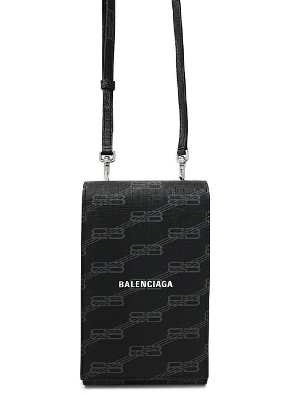 Balenciaga Monogram Phone Shoulder Bag